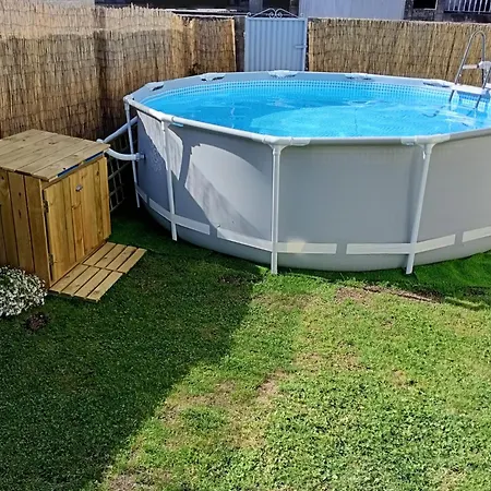 別荘 Playa, Jardin Y Piscina En Cabo Udra ポンテベドラ